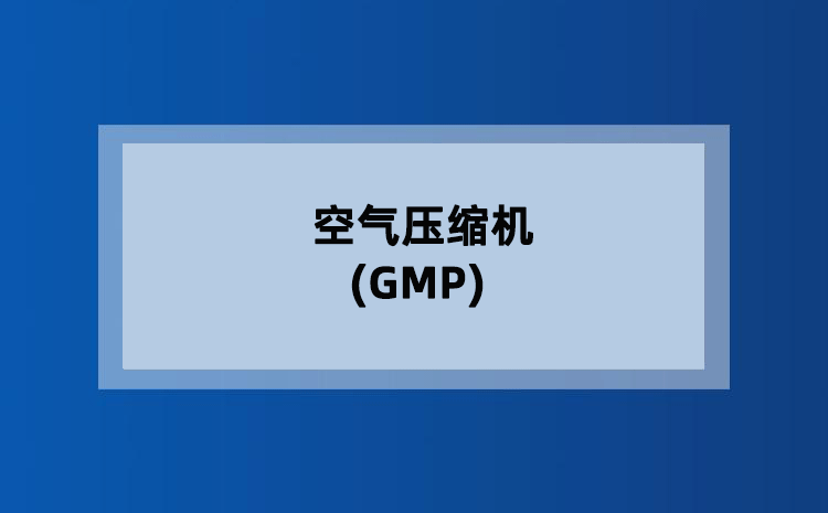 空气压缩机(GMP) 空气压缩机(GMP)